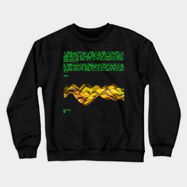 BASIC code Crewneck Sweatshirt by Olipix